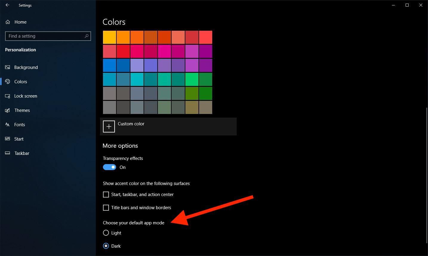 windows 10 background stuck on solid color